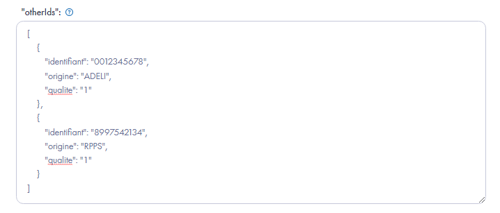 Ajouter un identifiant expert