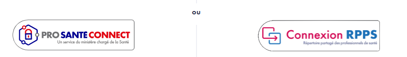 Choix de connexion Pro Santé Connect ou RPPS