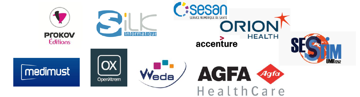 editeurs ayant participés au projectathon VSM