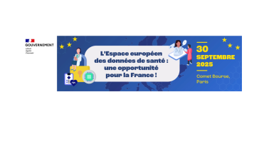 Visuel événement espace européen données de santé DNS ANS 30 septembre
