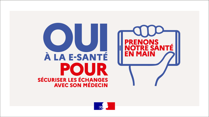 Campagne nationale Oui à la e-santé pour sécuriser les échanges avec son médecin